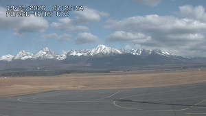 Letiště Poprad-Tatry - Panorama Výsokých Tater - 19.3.2026 v 09:00 Letiště Poprad-Tatry - Panorama Výsokých Tater - 19.3.2026 v 09:00
