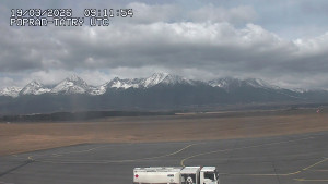 Letiště Poprad-Tatry - Panorama Výsokých Tater - 19.3.2026 v 10:30 Letiště Poprad-Tatry - Panorama Výsokých Tater - 19.3.2026 v 10:30
