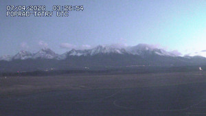 Letiště Poprad-Tatry - Panorama Výsokých Tater - 7.4.2026 v 06:00 Letiště Poprad-Tatry - Panorama Výsokých Tater - 7.4.2026 v 06:00