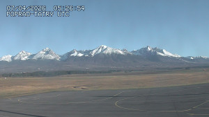 Letiště Poprad-Tatry - Panorama Výsokých Tater - 7.4.2026 v 08:00 Letiště Poprad-Tatry - Panorama Výsokých Tater - 7.4.2026 v 08:00