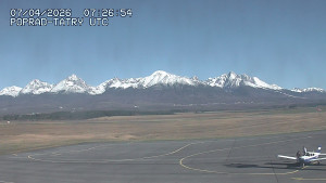 Letiště Poprad-Tatry - Panorama Výsokých Tater - 7.4.2026 v 10:00 Letiště Poprad-Tatry - Panorama Výsokých Tater - 7.4.2026 v 10:00