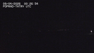 Letiště Poprad-Tatry - Panorama Výsokých Tater - 9.4.2026 v 03:00 Letiště Poprad-Tatry - Panorama Výsokých Tater - 9.4.2026 v 03:00