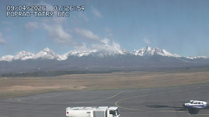 Letiště Poprad-Tatry - Panorama Výsokých Tater - 9.4.2026 v 10:00 Letiště Poprad-Tatry - Panorama Výsokých Tater - 9.4.2026 v 10:00