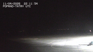 Letiště Poprad-Tatry - Panorama Výsokých Tater - 12.4.2026 v 00:30 Letiště Poprad-Tatry - Panorama Výsokých Tater - 12.4.2026 v 00:30