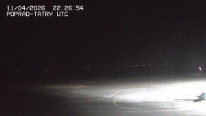 Letiště Poprad-Tatry - Panorama Výsokých Tater - 12.4.2026 v 01:00 Letiště Poprad-Tatry - Panorama Výsokých Tater - 12.4.2026 v 01:00