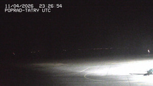 Letiště Poprad-Tatry - Panorama Výsokých Tater - 12.4.2026 v 02:00 Letiště Poprad-Tatry - Panorama Výsokých Tater - 12.4.2026 v 02:00