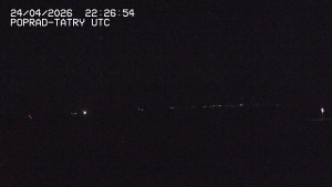 Letiště Poprad-Tatry - Panorama Výsokých Tater - 25.4.2026 v 01:00 Letiště Poprad-Tatry - Panorama Výsokých Tater - 25.4.2026 v 01:00