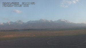 Letiště Poprad-Tatry - Panorama Výsokých Tater - 25.4.2026 v 06:30 Letiště Poprad-Tatry - Panorama Výsokých Tater - 25.4.2026 v 06:30