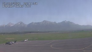 Letiště Poprad-Tatry - Panorama Výsokých Tater - 27.5.2026 v 07:30 Letiště Poprad-Tatry - Panorama Výsokých Tater - 27.5.2026 v 07:30