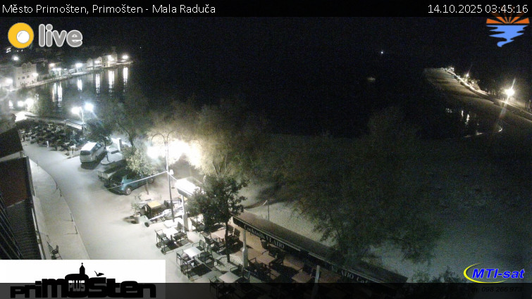 Město Primošten - Primošten - Mala Raduča - 14.10.2025 v 03:45 Město Primošten - Primošten - Mala Raduča - 14.10.2025 v 03:45