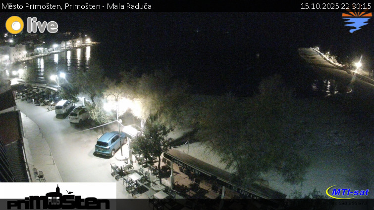 Město Primošten - Primošten - Mala Raduča - 15.10.2025 v 22:30 Město Primošten - Primošten - Mala Raduča - 15.10.2025 v 22:30