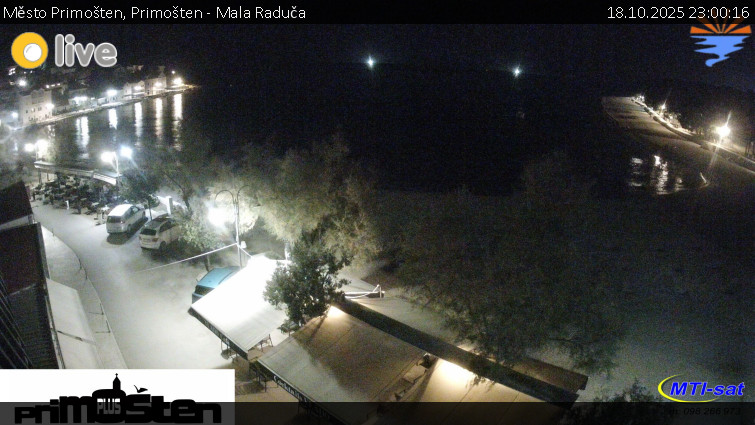 Město Primošten - Primošten - Mala Raduča - 18.10.2025 v 23:00 Město Primošten - Primošten - Mala Raduča - 18.10.2025 v 23:00