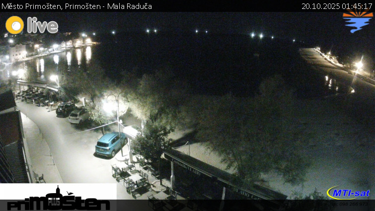 Město Primošten - Primošten - Mala Raduča - 20.10.2025 v 01:45 Město Primošten - Primošten - Mala Raduča - 20.10.2025 v 01:45