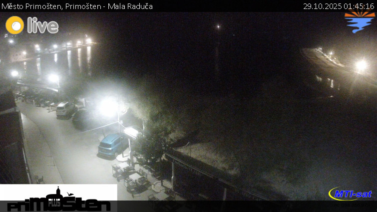 Město Primošten - Primošten - Mala Raduča - 29.10.2025 v 01:45 Město Primošten - Primošten - Mala Raduča - 29.10.2025 v 01:45