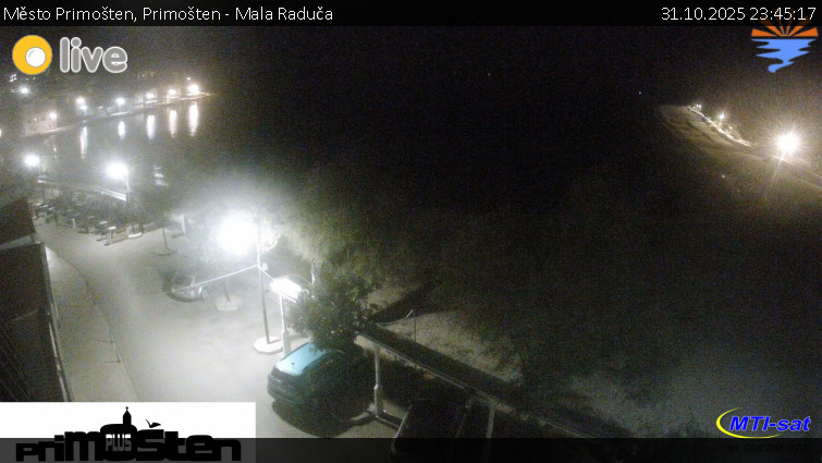 Město Primošten - Primošten - Mala Raduča - 31.10.2025 v 23:45 Město Primošten - Primošten - Mala Raduča - 31.10.2025 v 23:45