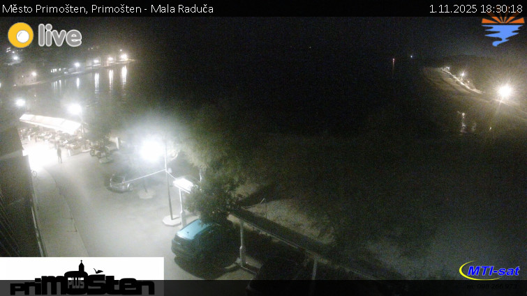 Město Primošten - Primošten - Mala Raduča - 1.11.2025 v 18:30 Město Primošten - Primošten - Mala Raduča - 1.11.2025 v 18:30