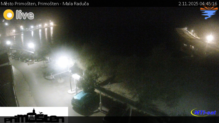 Město Primošten - Primošten - Mala Raduča - 2.11.2025 v 04:45 Město Primošten - Primošten - Mala Raduča - 2.11.2025 v 04:45