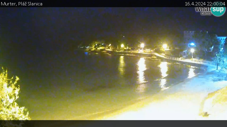 Murter - Pláž Slanica - 16.4.2024 v 22:00