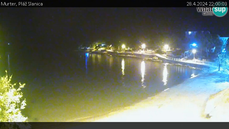Murter - Pláž Slanica - 28.4.2024 v 22:00