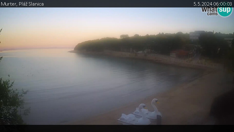 Murter - Pláž Slanica - 5.5.2024 v 06:00