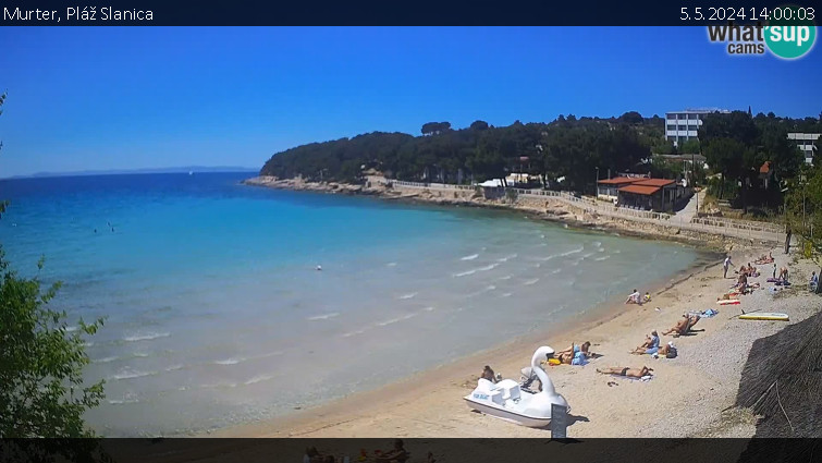 Murter - Pláž Slanica - 5.5.2024 v 14:00