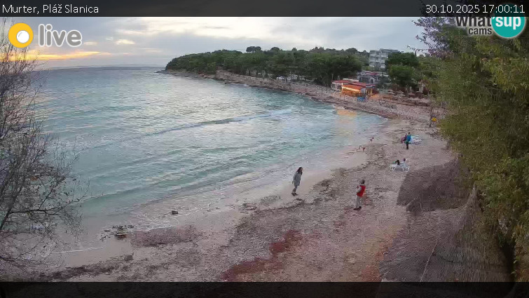 Murter - Pláž Slanica - 30.10.2025 v 17:00 Murter - Pláž Slanica - 30.10.2025 v 17:00