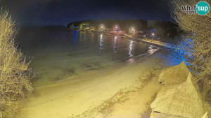 Murter - Pláž Slanica - 26.1.2026 v 21:15 Murter - Pláž Slanica - 26.1.2026 v 21:15