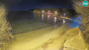 Murter - Pláž Slanica - 26.1.2026 v 21:45 Murter - Pláž Slanica - 26.1.2026 v 21:45