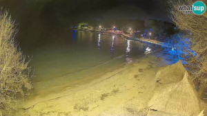 Murter - Pláž Slanica - 9.2.2026 v 18:45 Murter - Pláž Slanica - 9.2.2026 v 18:45