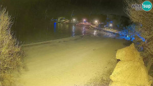 Murter - Pláž Slanica - 11.3.2026 v 20:15 Murter - Pláž Slanica - 11.3.2026 v 20:15