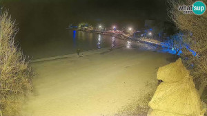 Murter - Pláž Slanica - 11.3.2026 v 21:15 Murter - Pláž Slanica - 11.3.2026 v 21:15