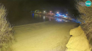 Murter - Pláž Slanica - 13.3.2026 v 21:15 Murter - Pláž Slanica - 13.3.2026 v 21:15