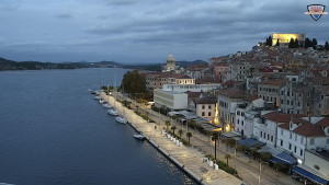 Město Šibenik - Nábřeží a město - 30.10.2025 v 06:15 Město Šibenik - Nábřeží a město - 30.10.2025 v 06:15