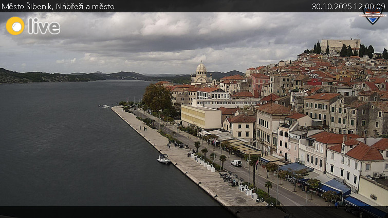 Město Šibenik - Nábřeží a město - 30.10.2025 v 12:00 Město Šibenik - Nábřeží a město - 30.10.2025 v 12:00