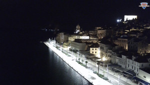 Město Šibenik - Nábřeží a město - 13.2.2026 v 01:15 Město Šibenik - Nábřeží a město - 13.2.2026 v 01:15