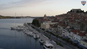 Město Šibenik - Nábřeží a město - 16.6.2026 v 05:45 Město Šibenik - Nábřeží a město - 16.6.2026 v 05:45