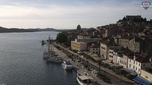 Stadt Šibenik - Uferpromenade und Stadt - 16.6.2026 v 18:45 Stadt Šibenik - Uferpromenade und Stadt - 16.6.2026 v 18:45