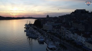 Stadt Šibenik - Uferpromenade und Stadt - 16.6.2026 v 20:45 Stadt Šibenik - Uferpromenade und Stadt - 16.6.2026 v 20:45
