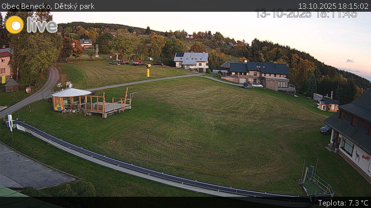 Obec Benecko - Dětský park - 13.10.2025 v 18:15 Obec Benecko - Dětský park - 13.10.2025 v 18:15