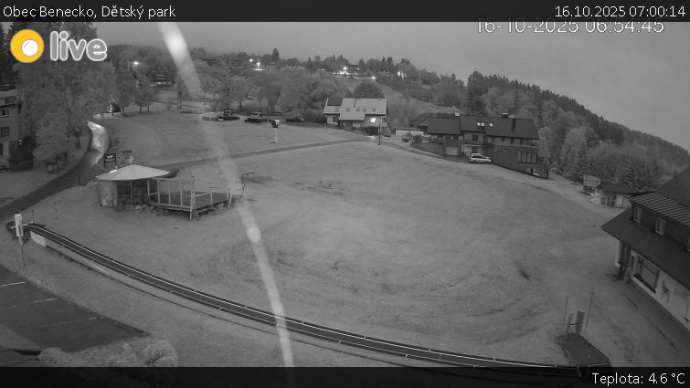 Obec Benecko - Dětský park - 16.10.2025 v 07:00 Obec Benecko - Dětský park - 16.10.2025 v 07:00