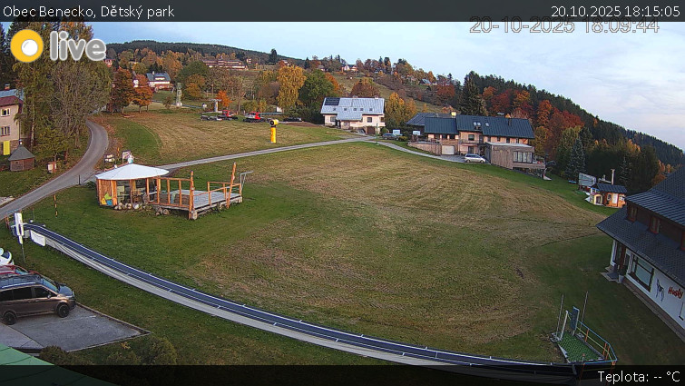 Obec Benecko - Dětský park - 20.10.2025 v 18:15 Obec Benecko - Dětský park - 20.10.2025 v 18:15
