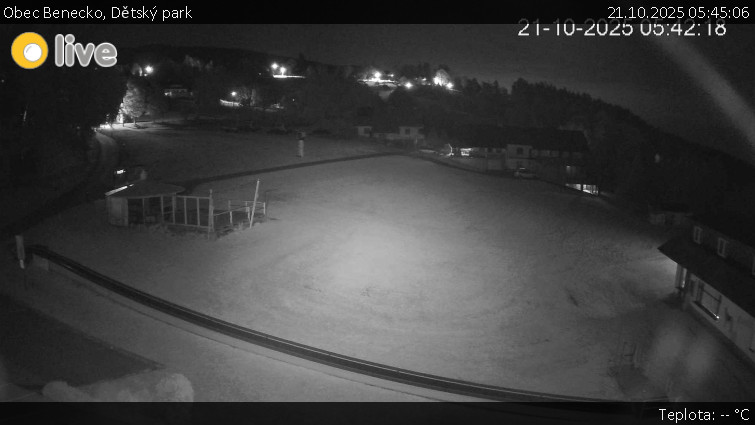 Obec Benecko - Dětský park - 21.10.2025 v 05:45 Obec Benecko - Dětský park - 21.10.2025 v 05:45