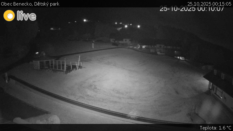 Obec Benecko - Dětský park - 25.10.2025 v 00:15 Obec Benecko - Dětský park - 25.10.2025 v 00:15