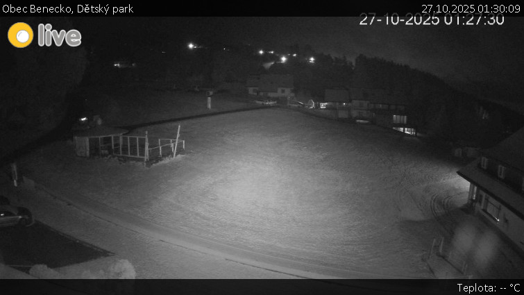 Obec Benecko - Dětský park - 27.10.2025 v 01:30 Obec Benecko - Dětský park - 27.10.2025 v 01:30