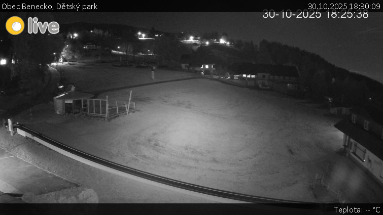 Obec Benecko - Dětský park - 30.10.2025 v 18:30 Obec Benecko - Dětský park - 30.10.2025 v 18:30