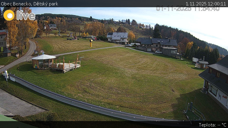 Obec Benecko - Dětský park - 1.11.2025 v 12:00 Obec Benecko - Dětský park - 1.11.2025 v 12:00