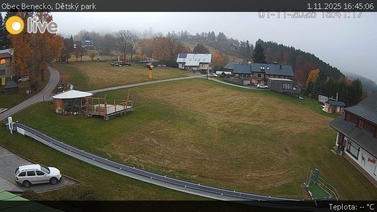 Obec Benecko - Dětský park - 1.11.2025 v 16:45 Obec Benecko - Dětský park - 1.11.2025 v 16:45