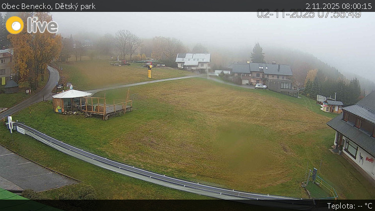 Obec Benecko - Dětský park - 2.11.2025 v 08:00 Obec Benecko - Dětský park - 2.11.2025 v 08:00
