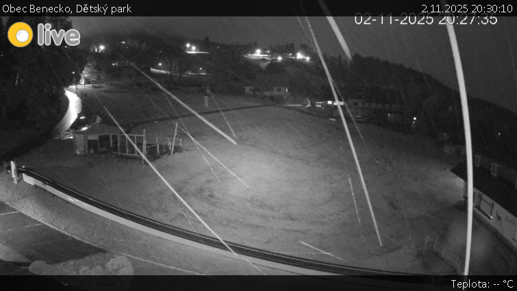 Obec Benecko - Dětský park - 2.11.2025 v 20:30 Obec Benecko - Dětský park - 2.11.2025 v 20:30