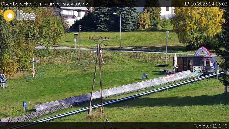 Obec Benecko - Family aréna, snowtubing - 13.10.2025 v 14:15 Obec Benecko - Family aréna, snowtubing - 13.10.2025 v 14:15